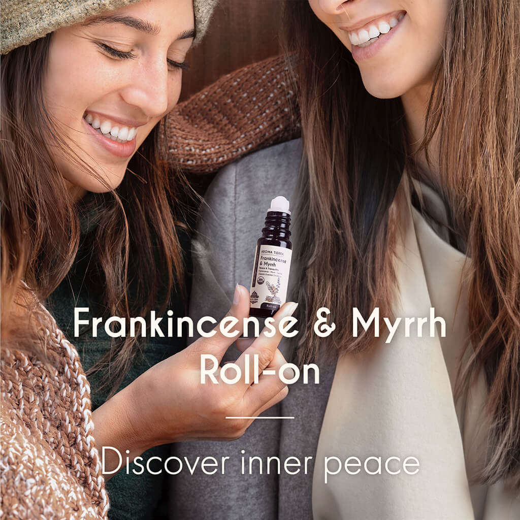 Frankincense and Myrrh Essential Oil Roll On–Natural Frankincense