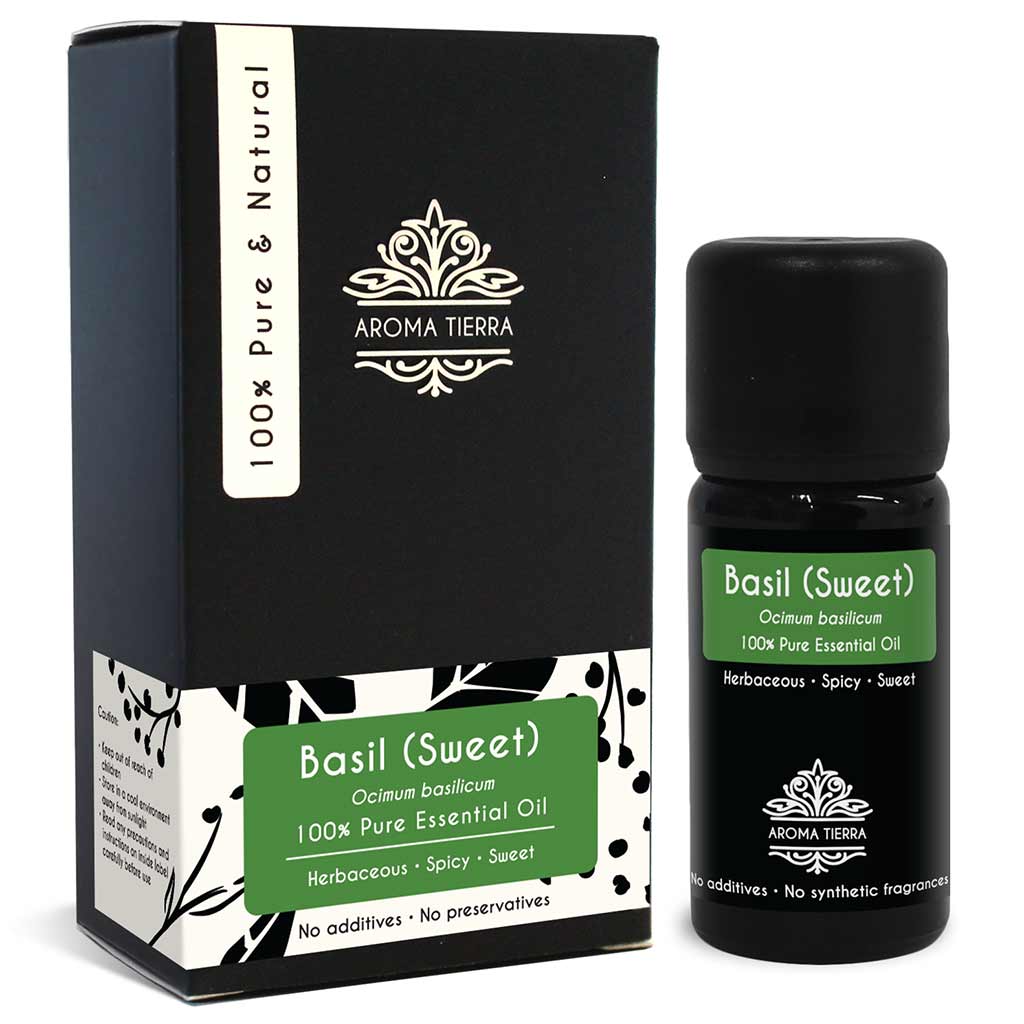 Basil Essential Oil Sweet Basil 100 Pure Natural