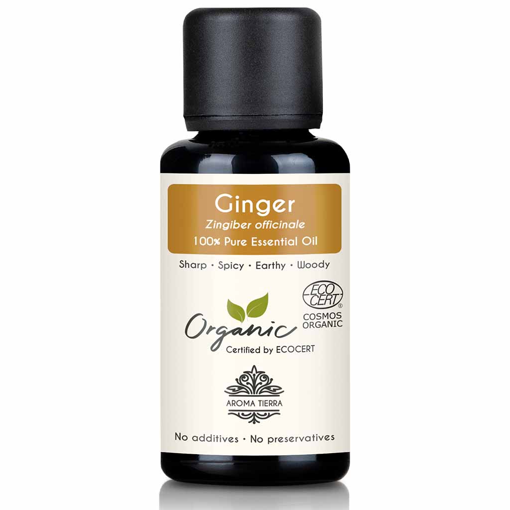 Ginger Organic Essential Oil - 100% Pure - high quality 100ml