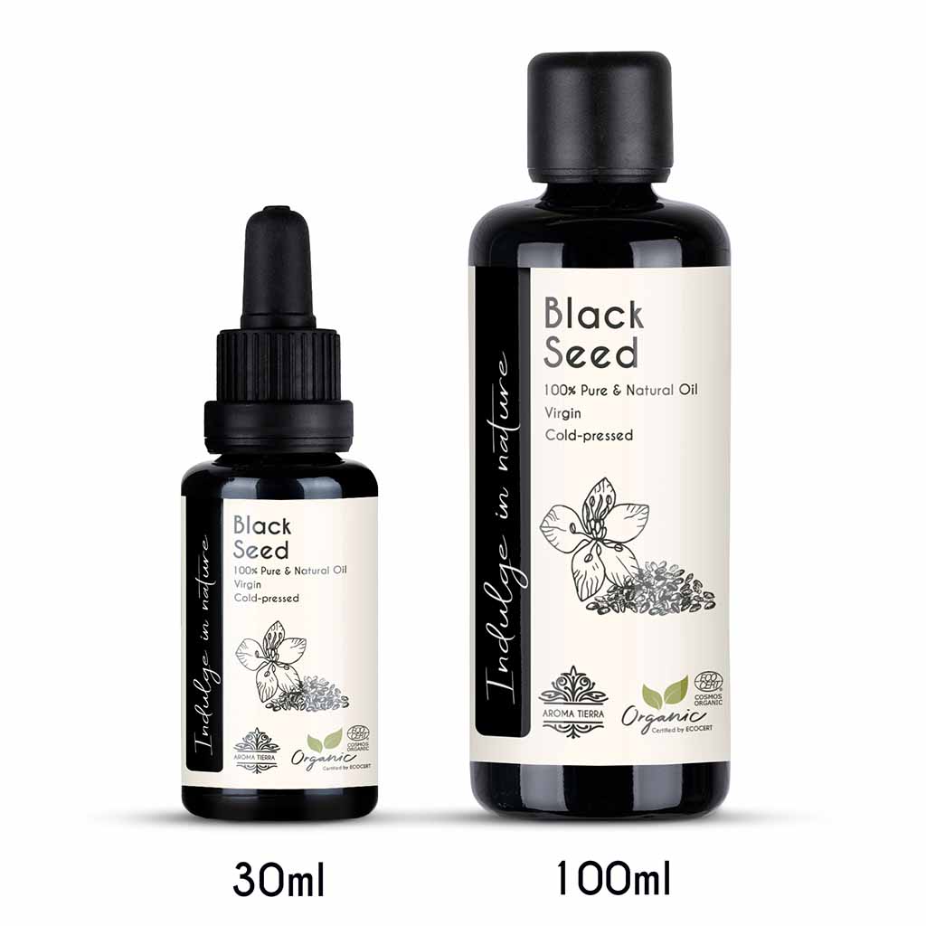 Organic Black Seed Oil Nigella sativa Black Cumin Cold Pressed