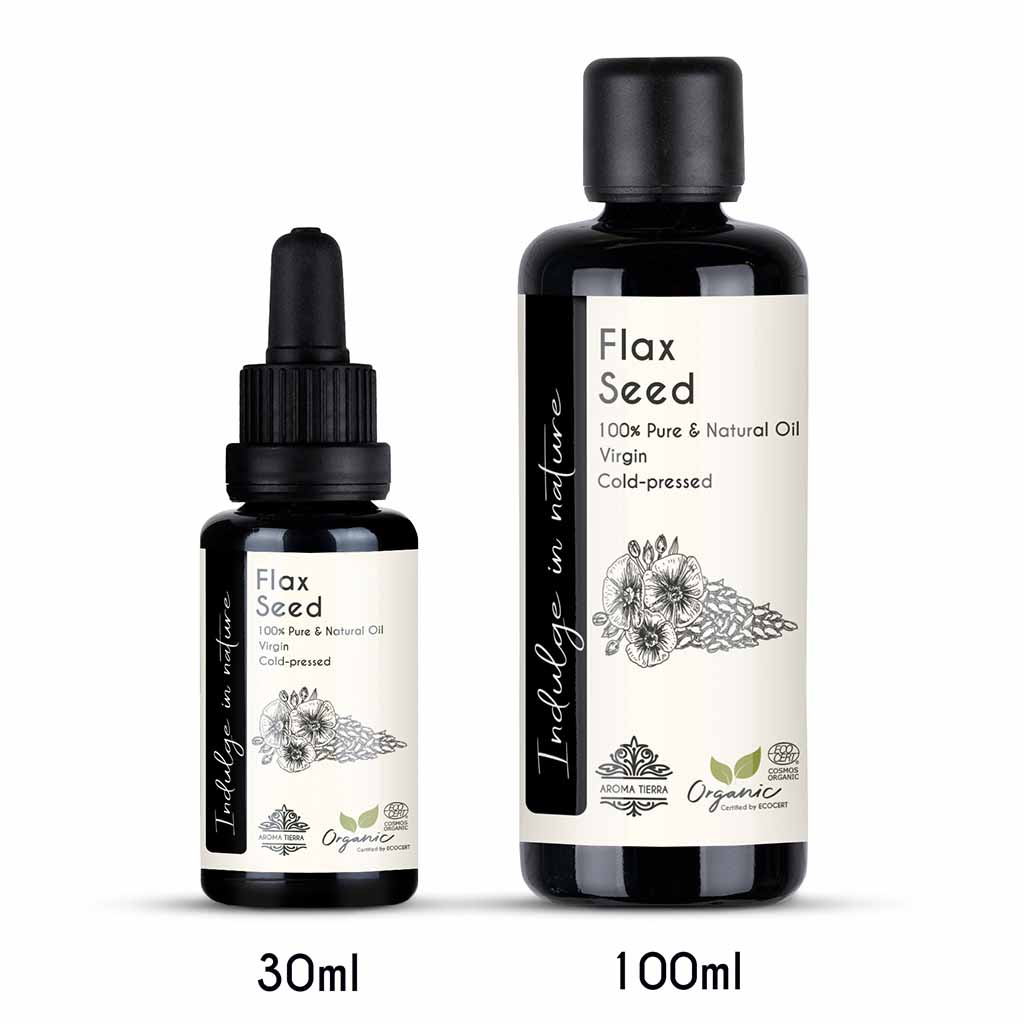 Flax Seed Oil (Organic) | Aroma Tierra | Nutrition, Health, Skin care